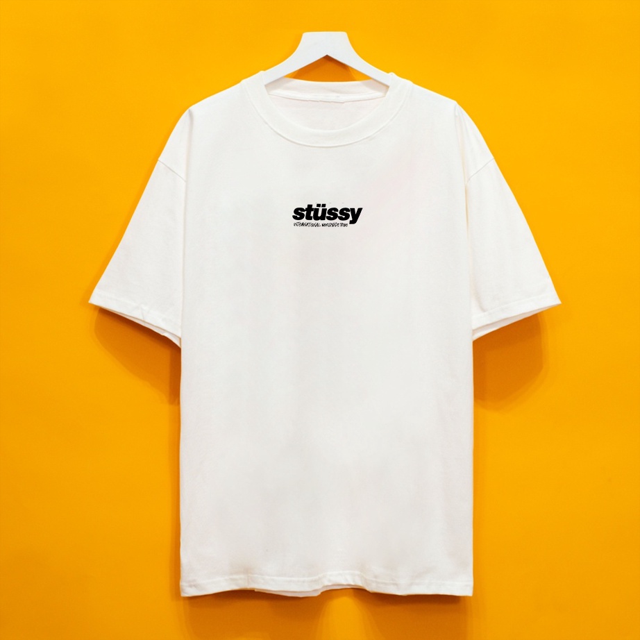 [Premium] Áo thun Stussy 08 Chữ S Bự form âu chất liệu cotton - Streetwears SG