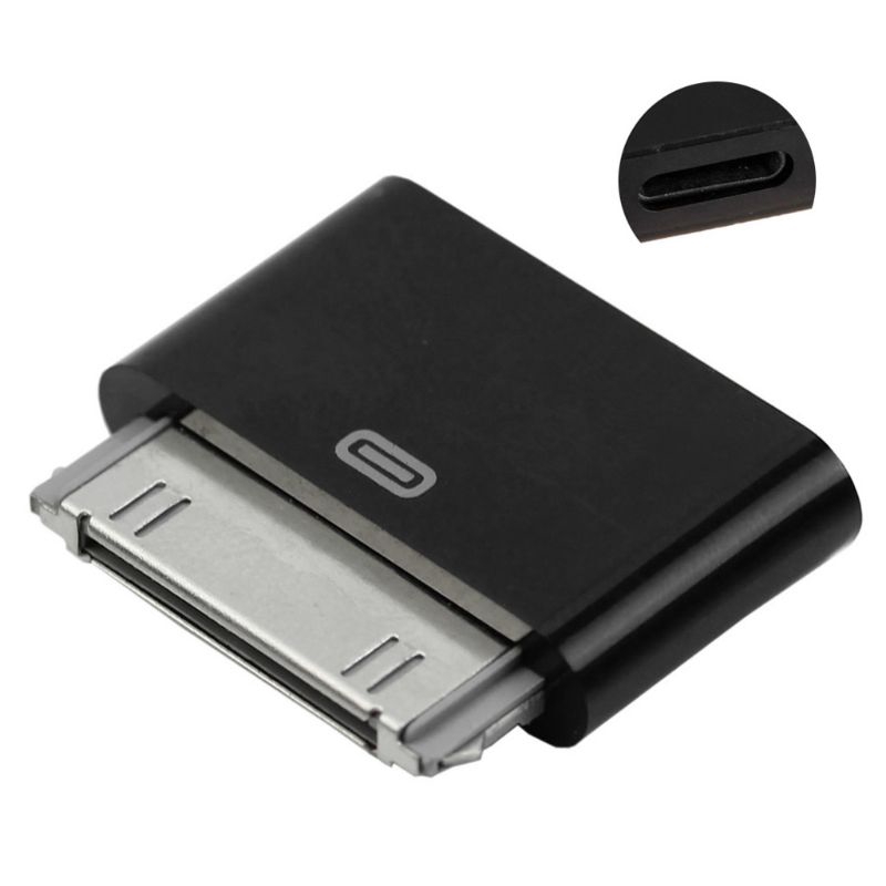 Đầu Chuyển Đổi Từ 8pin Sang 30pin Cho IP4 4s tablet táo 2 3 máy nghe nhạc táo Touch 4