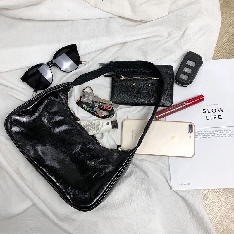 Túi đeo chéo IELGY bằng da PU dáng vuông thời trang thanh lịch cho nữ