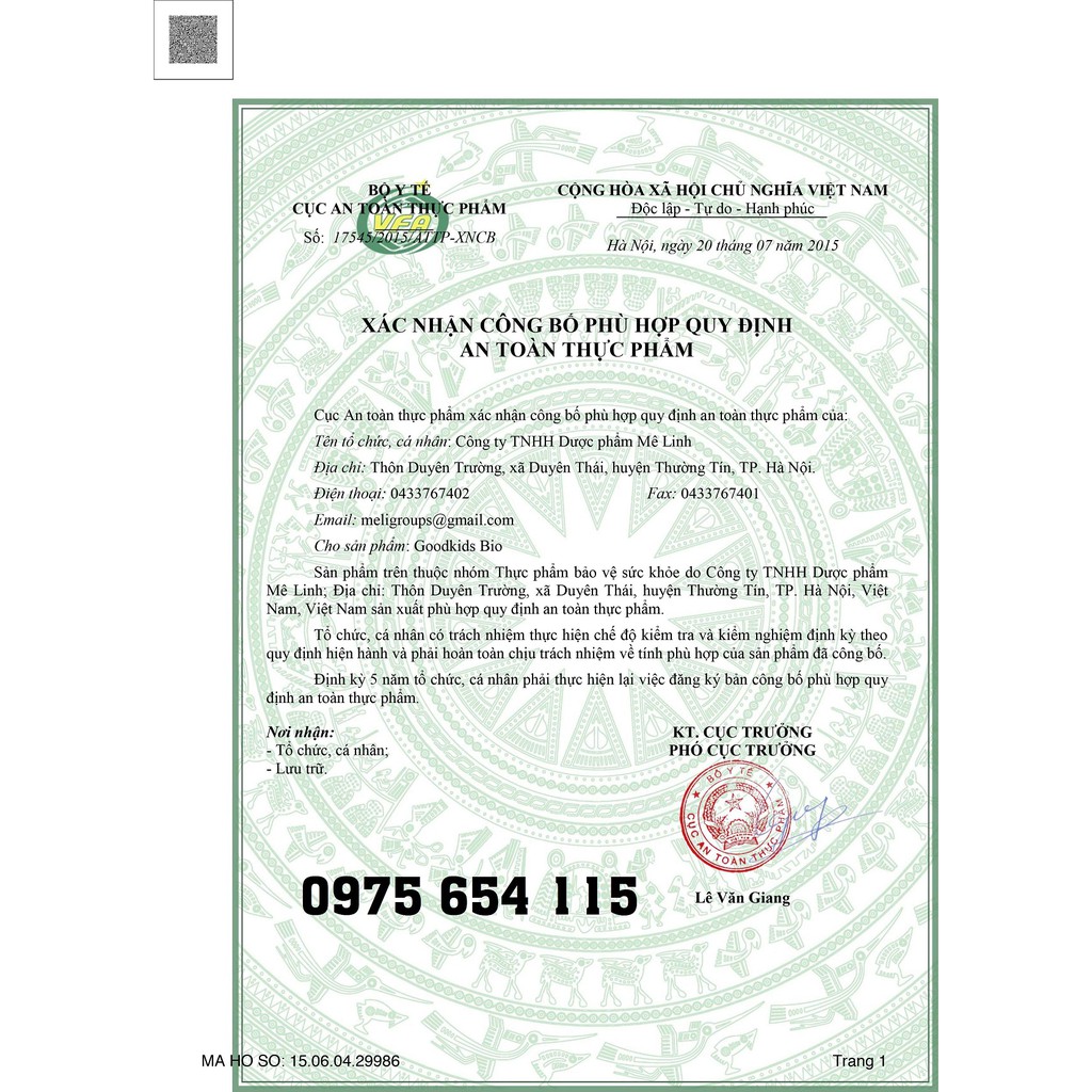 Goodkid Bio - giúp trẻ ăn ngon hơn - hết biếng ăn | Thế Giới Skin Care