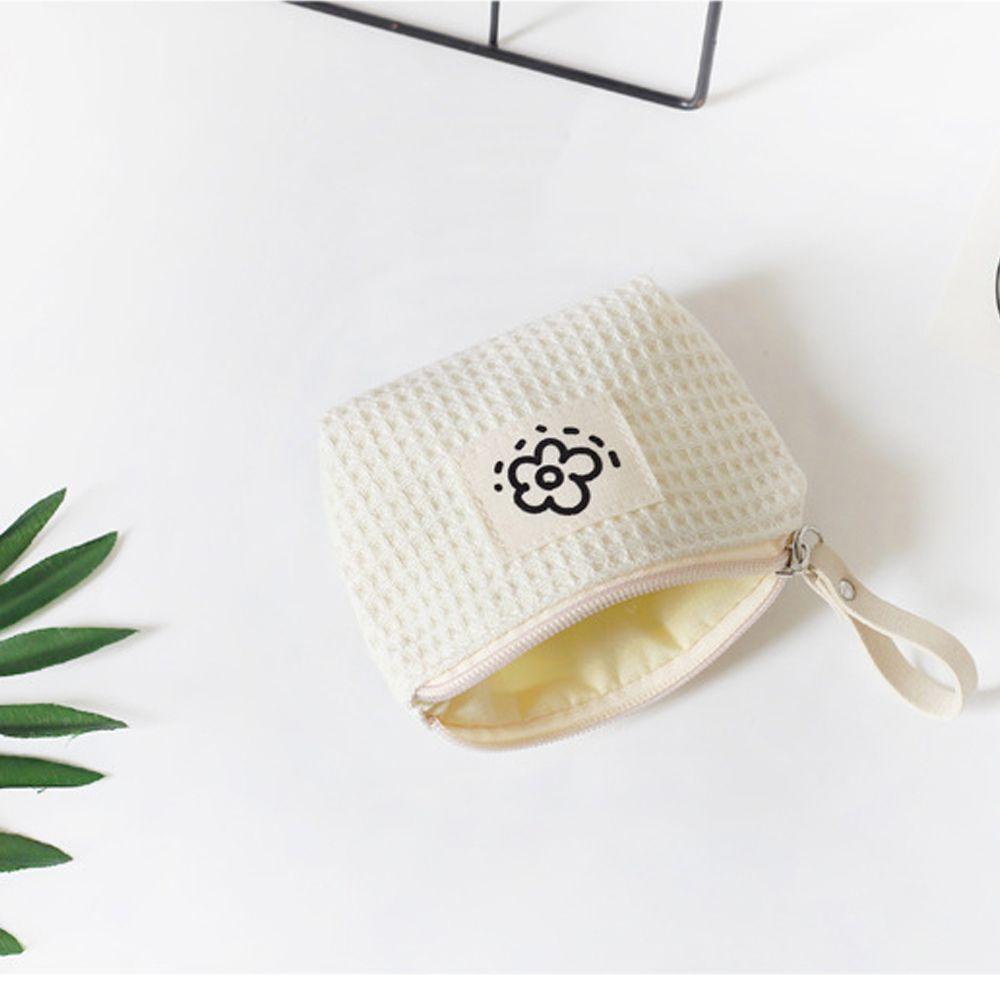 Ví Đựng Tiền Xu Mini Họa Tiết Kẻ Sọc Đa Năng Có Khóa Kéo Tiện Dụng Cho Bé