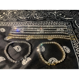 vòng lắc tay Tennis Bracelet thời trang hiphop