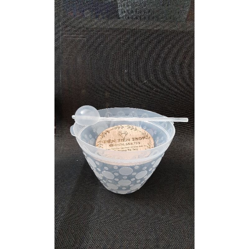 Bát ngâm rượu nóng, lạnh kèm muỗng