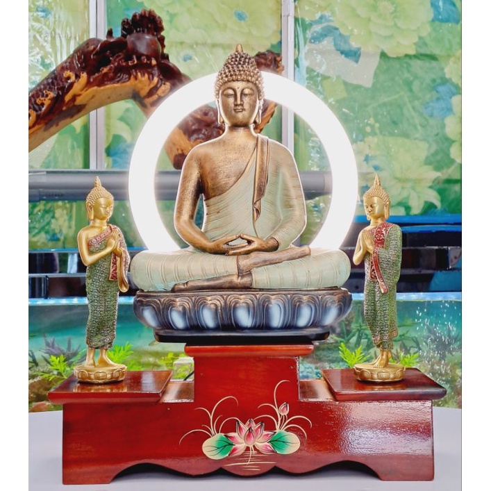 PHẬT THÍCH CA GIẢ ĐỒNG H-30CM