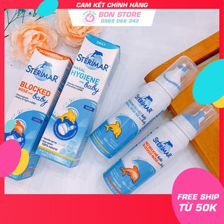 [CHUẨN AIR] Xịt muối biển Sterimar pháp 100ml