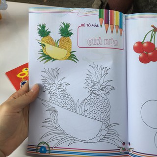 Combo 10 Vở Tô Màu cho bé