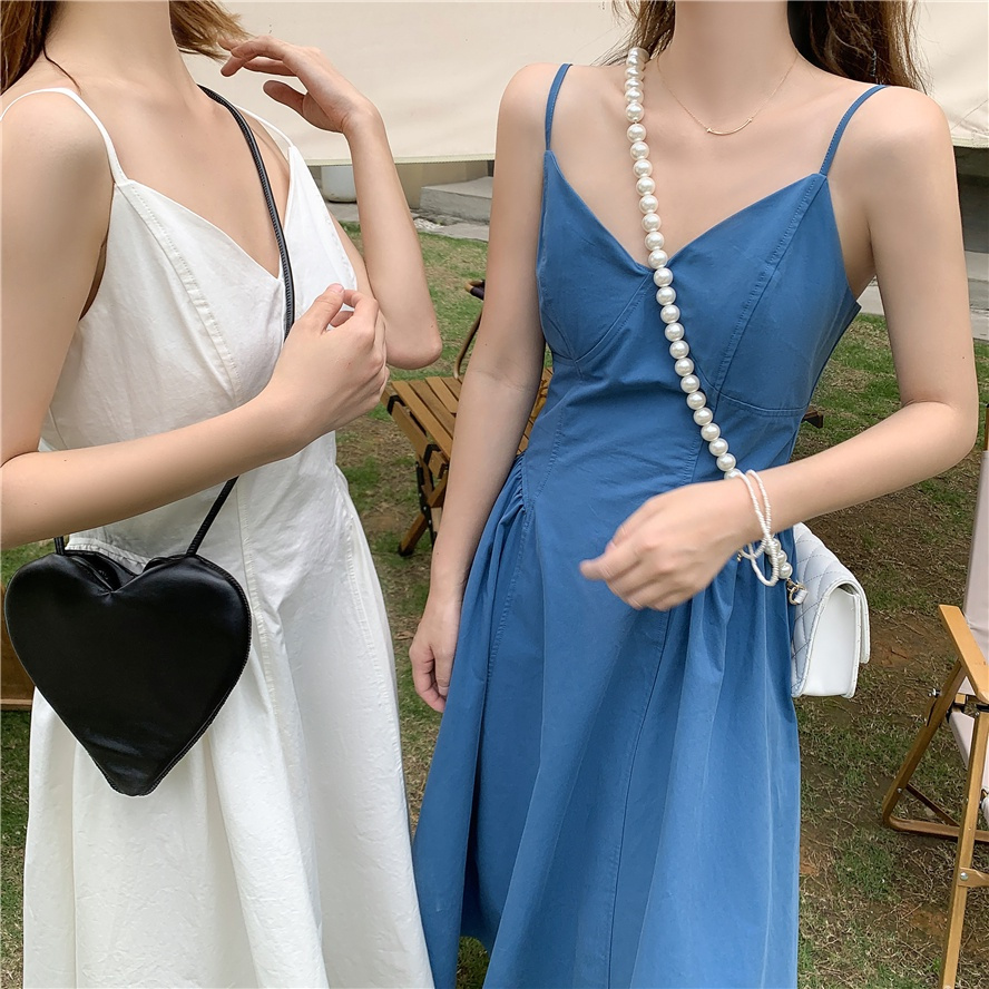 Đầm midi nữ dáng chữ A phong cách retro