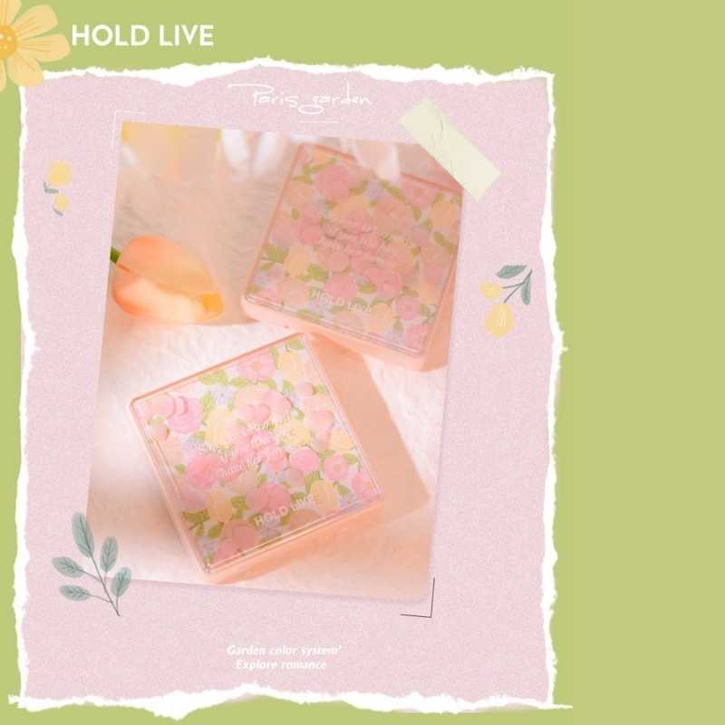 [NEW] Bảng mắt 7 ô hoa cẩm tú cầu Hold Live Paris Garden HL527 Màu siêu đẹp lâu trôi chống nước Chamm Store