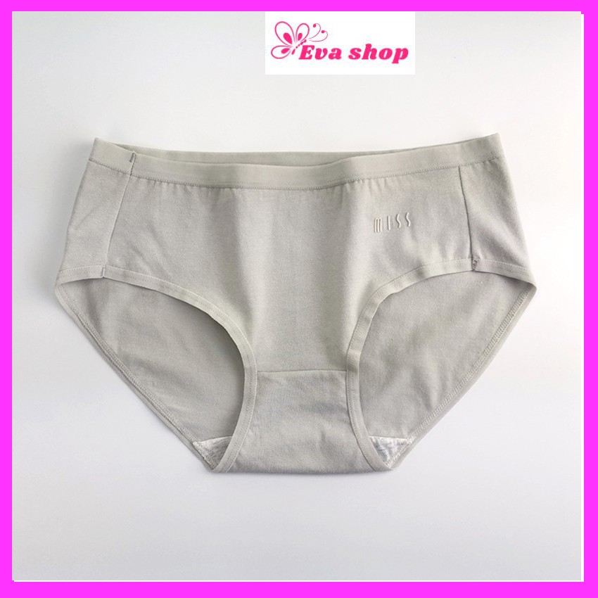 Quần lót nữ cotton, Quần lót nữ kháng khuẩn dập nổi chữ Miss hàng Quảng Châu | BigBuy360 - bigbuy360.vn