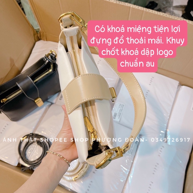 Túi kẹp nách P new 2022 kèm 2 quai đeo size 21cm