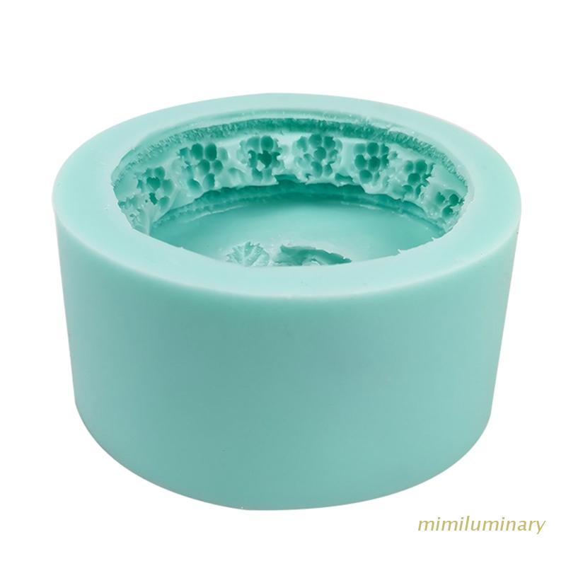 Khuôn silicone tạo hình làm nến DIY