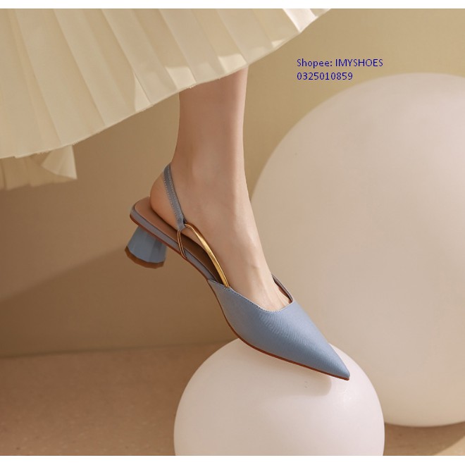 SANDAL GÓT QUAI CÁCH ĐIỆU MODE 2021