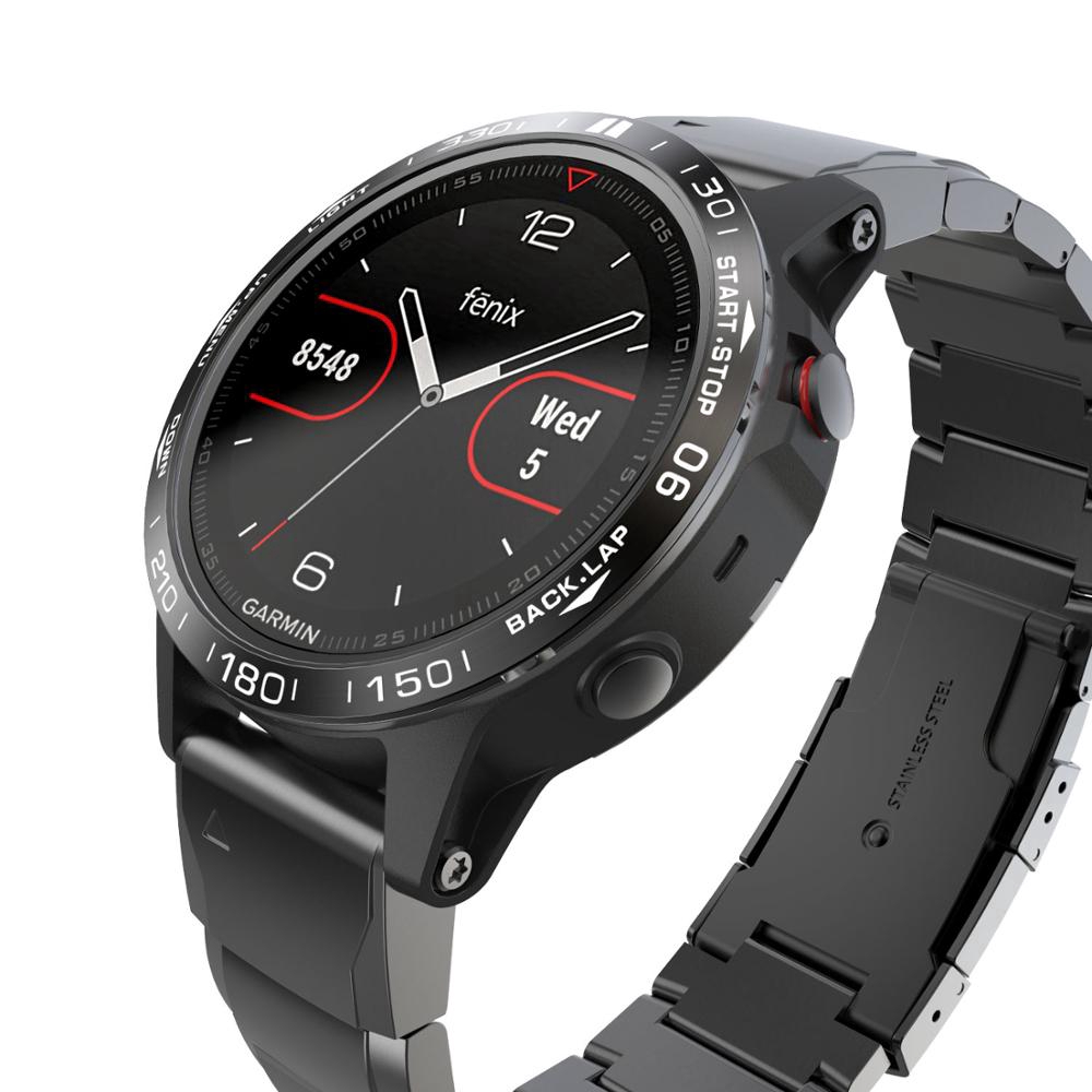 Khung Viền Bảo Vệ Bằng Thép Cho Đồng Hồ Thông Minh Garmin Fenix 5