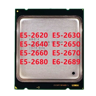 Xeon e5-2620 e5-2630 e5-2640 e5-2650 e5-2660 e5-2670 e5-2670 e5-2680 e6-2689 bộ xử lý cpu máy tính để bàn lga 2011 x79