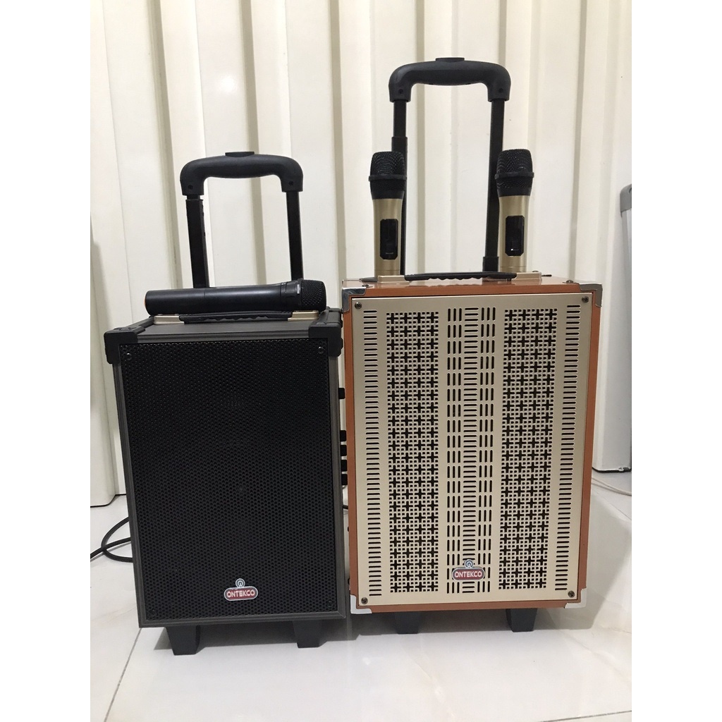 Loa kéo karaoke ONTEKCO 8001|8002 kết nối blutooth - Nghe nhạc cực đã +Mic hát siêu hay ,Thời gian sử dụng tới 4-5 tiếng | BigBuy360 - bigbuy360.vn