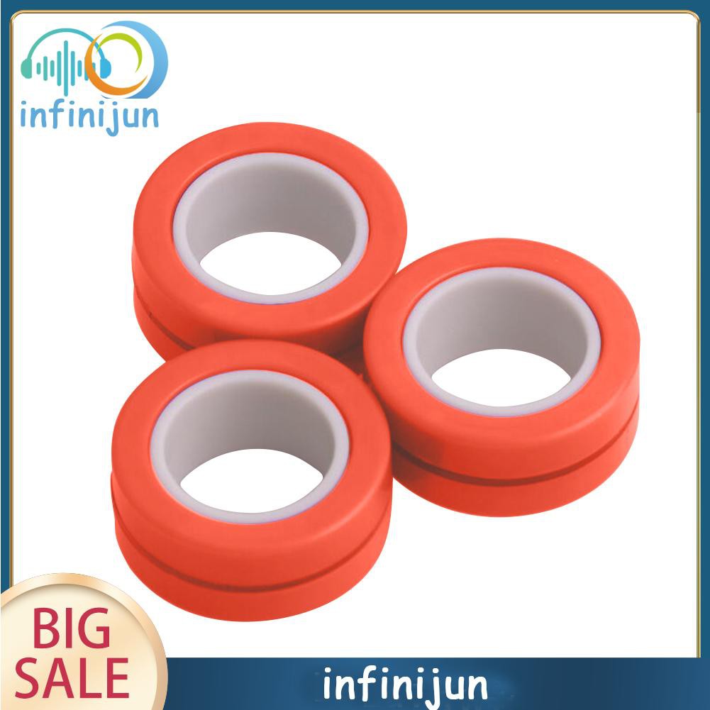 SPINNER Set 3 Vòng Đeo Tay Nam Châm Giảm Căng Thẳng Cho Người Lớn Và Trẻ Em