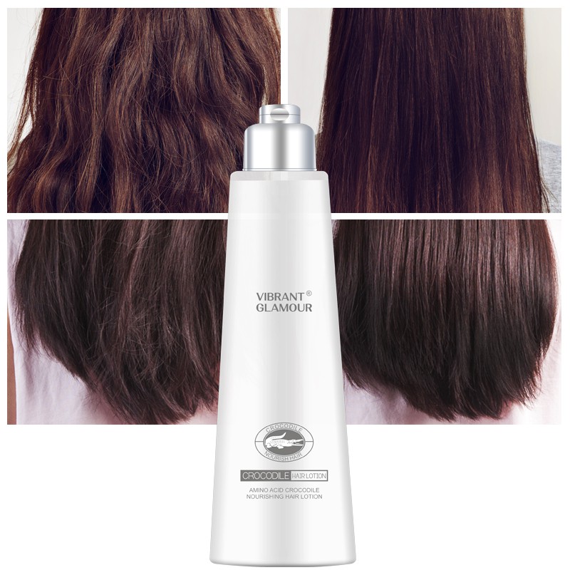 Dầu Xả VIBRANT GLAMOUR Chiết Xuất Axit Hyaluronic Acid Và Cá Sấu Nuôi Dưỡng Giữ Ẩm Làm Mềm Cho Tóc Khô Và Hư Tổn 200ml