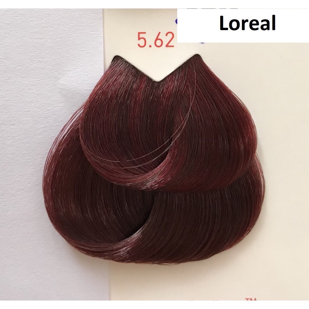 Thuốc nhuộm tóc màu nâu sáng ánh đỏ L'Oreal Majirouge Light Extra Red Iridescent Brown 5.62 50ml