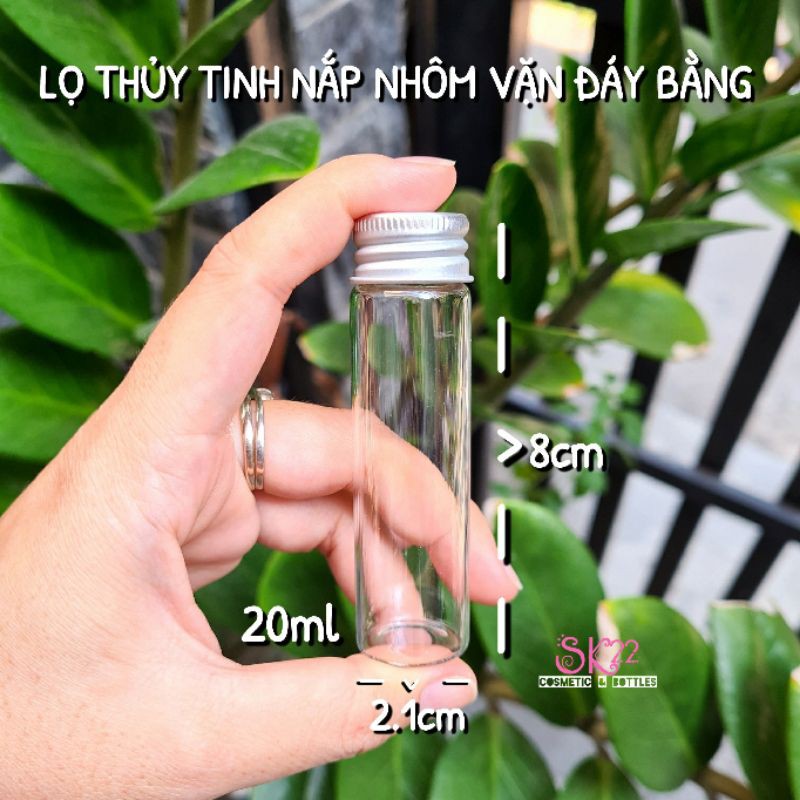 [Đủ size]🥑LỌ THỦY TINH NẮP NHÔM VẶN ĐÁY BẰNG🥑
