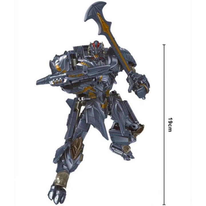 Mô hình Transformers Megatron Megatrion BMB Black Mamba Ys02 Ys 02 H6001-2 đồ chơi lắp ghép biến hình người máy robot