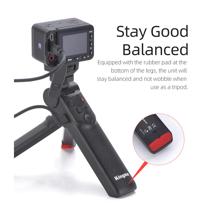 Tay cầm điều khiển tự động quay phim có đế 3 chân dùng cho Sony A7s A7rII a7III RX100 A6600 A6500 - KingMa BM-SR1 | BigBuy360 - bigbuy360.vn