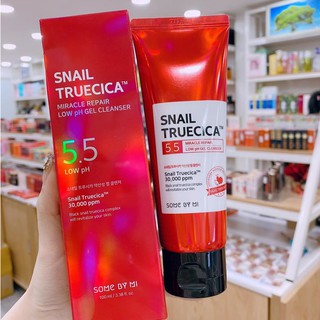SỮA RỮA MẶT ỐC SÊN SNAIl TRUCICA 5.5 MIRACLE REPAIR SOME BY MI
