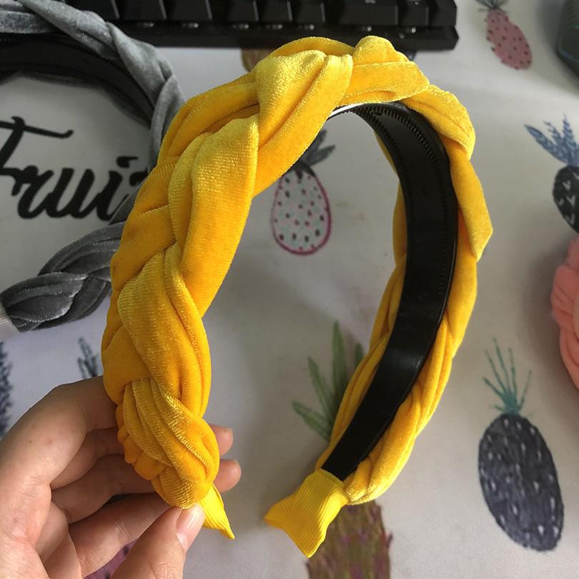 Cài tóc vải satin phong cách Hàn Quốc thời trang