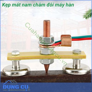 Kẹp mát nam châm đôi máy hàn
