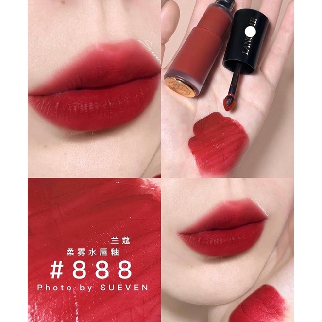 [New 2023] Son kem lì Lancome Rouge Drama Ink/Intimatte Soft Matte Liquid Lip Cream