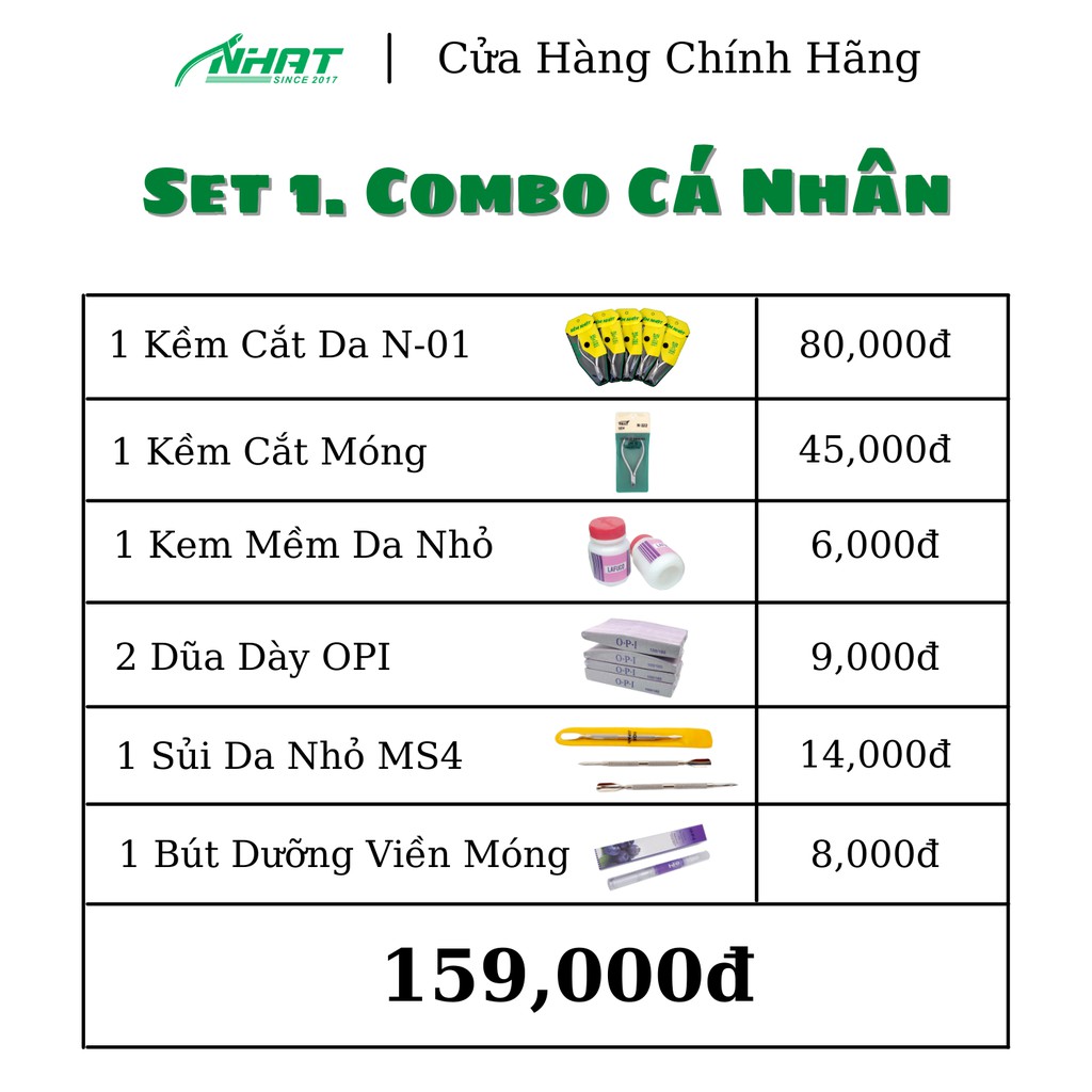Dụng Cụ Nails Cá Nhân Tại Nhà