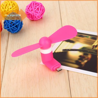 Quạt Mini Usb 2 Cánh Cắm Điện Thoại Android Iphone