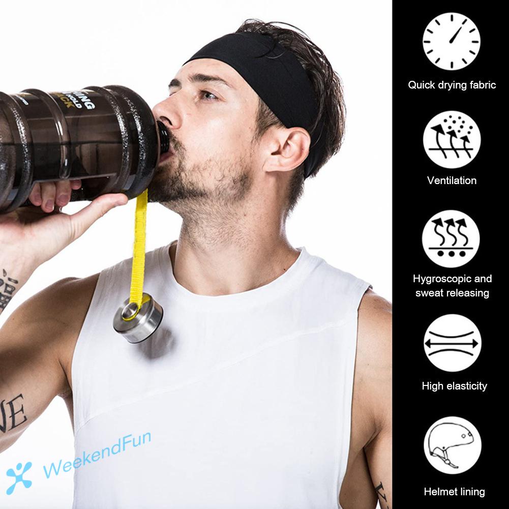 Băng đô thể thao co giãn thấm hút mồ hôi thoáng khí dành cho nam và nữ