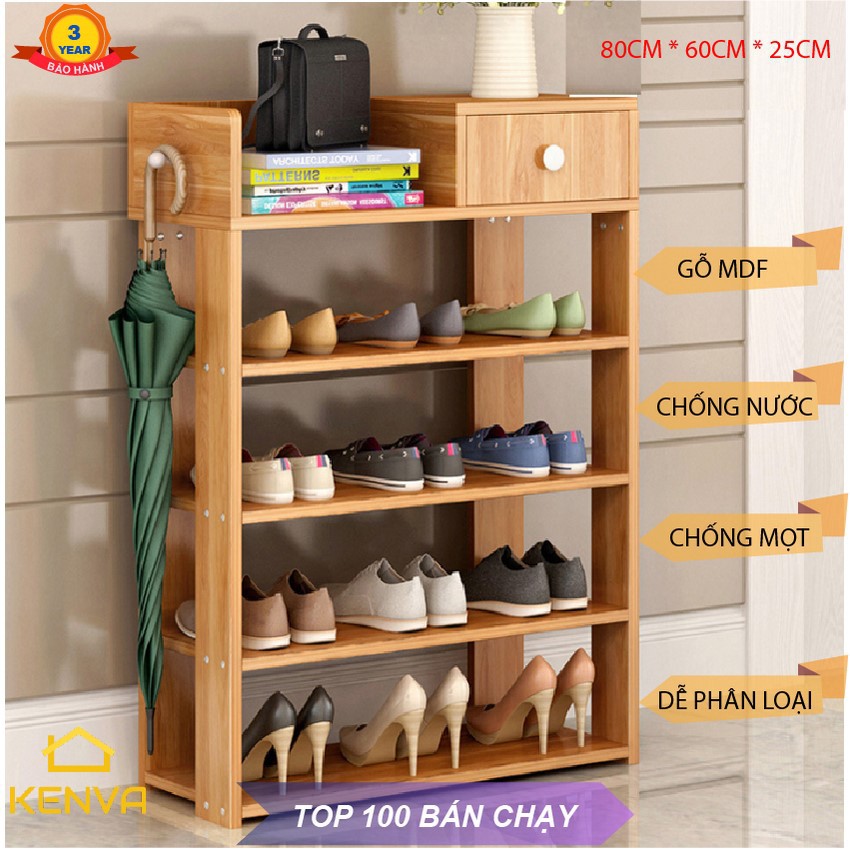 Kệ để giày dép, kệ đựng giày 5 tầng quý tộc cao cấp