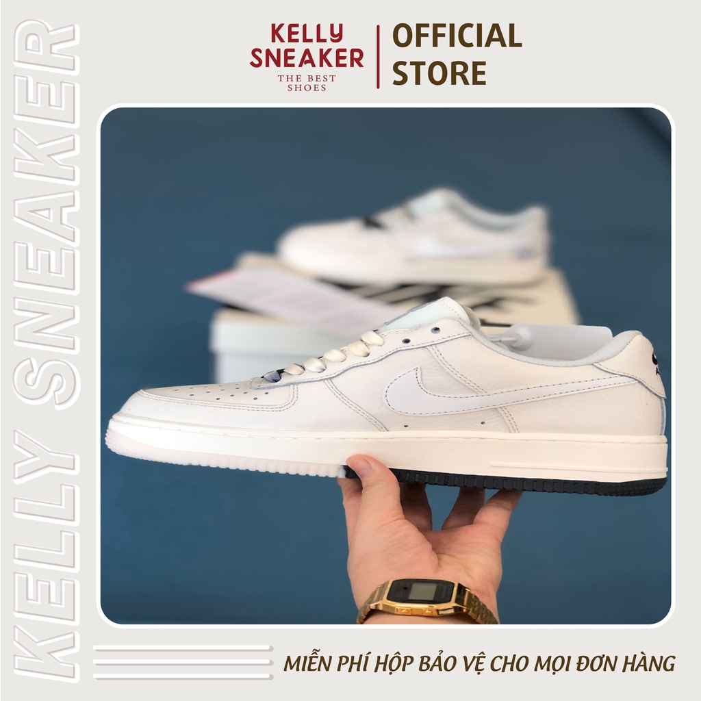 Giày Thể Thao Sneaker A F 1 Be Sữa - Bản Cao Cấp