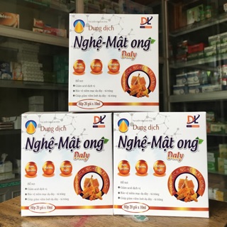 ✅ [CHÍNH HÃNG] Dung dịch NGHỆ - MẬT ONG , thực phẩm bảo vệ dạ dày