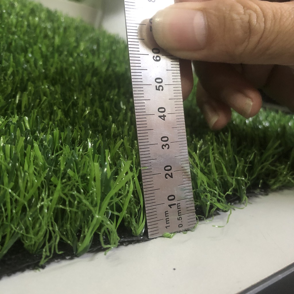 Cỏ nhân tạo - Thảm cỏ sân vườn - Lót sàn - 3cm
