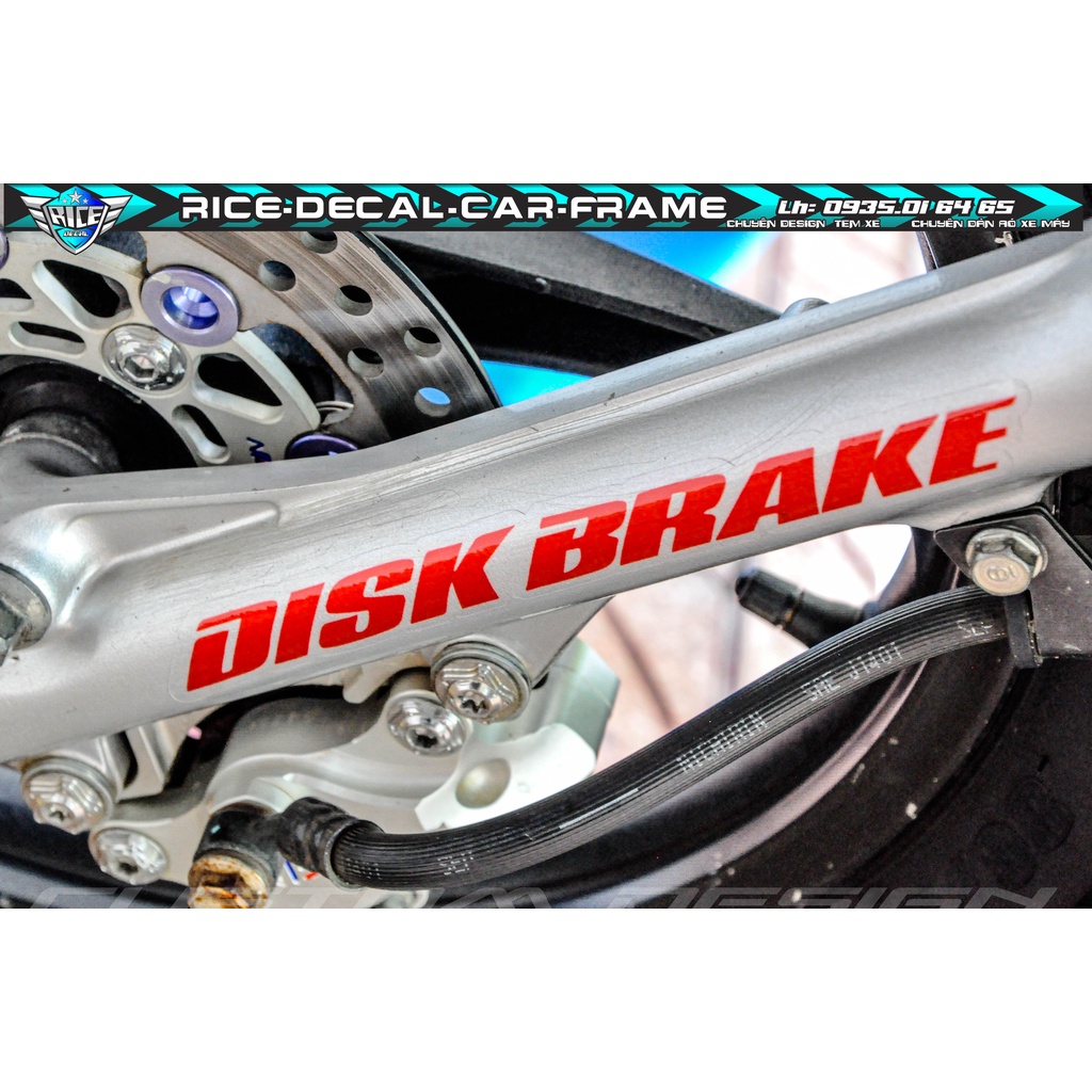 Tem Phuộc Disk Brake Cho xe máy