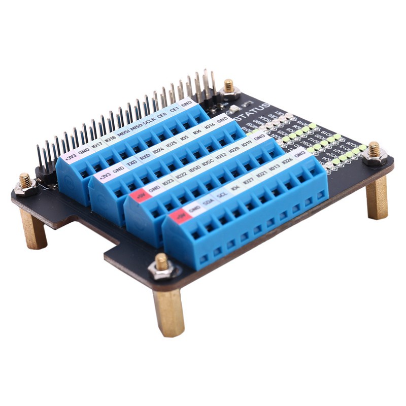 for Raspberry Pi Gpio Expansion Extension Board Screw Terminal Hat for Raspberry Pi 2B/3B/3B+/4B/Zero/Zero W