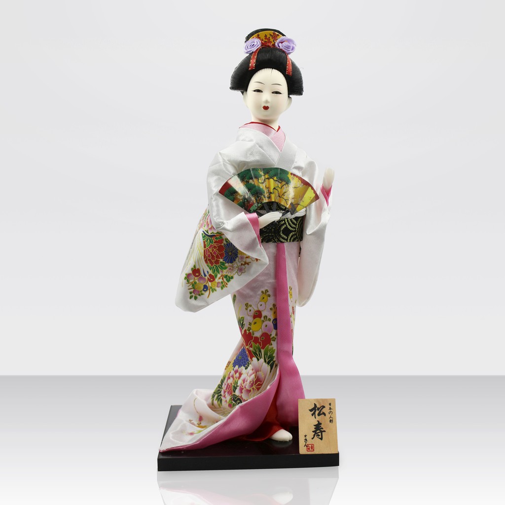 Búp bê Geisha cao 30cm mặc trang phục truyền thống Nhật Bản - mẫu Y03 (ảnh thật)