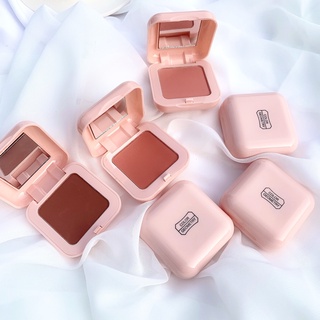 Giá Rẻ Bán Đơn Sắc Blush Matte Pearlescent Brightening Ba Chiều Tự Nhiên Đường Viền Kem Cam Nữ Sinh Viên Influencer Coll