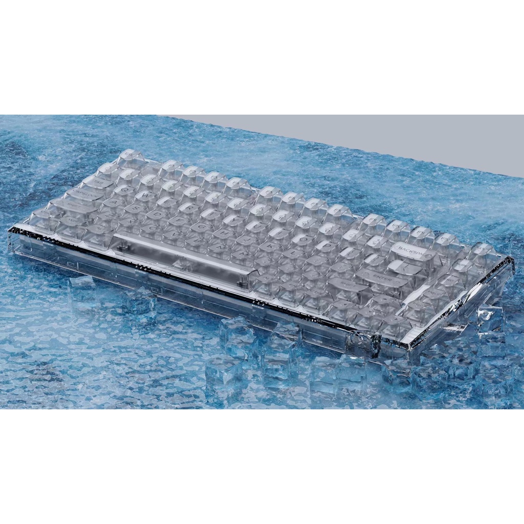 Bàn phím cơ FL-Esports Q75 SAM Black / Q75 SAM White / 3 Mode - hàng chính hãng