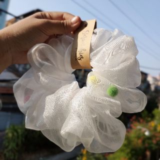 cod 2020Giant Scrunchies - Dây cột tóc vải Scrunchies