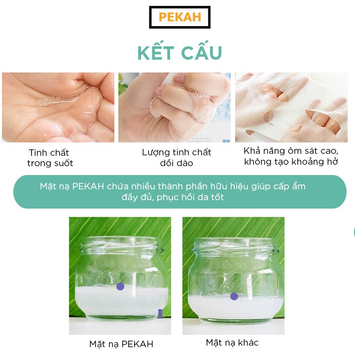 [Mã BMLT35 giảm đến 35K đơn 99K] Hộp Mặt Nạ 5 Miếng Cải Thiện Mụn Ẩn PEKAH Healing Night Peeling Mask Pack 25ml/5sheets