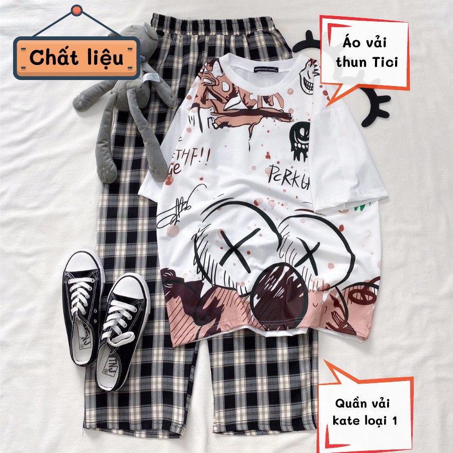 Set đồ nữ quần dài CARO KATE NHIỀU MẪU 1 ❤️ Đồ bộ hoạt hình Freesize Molly Fashion