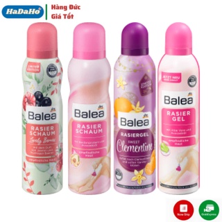 Bọt/Gel cạo lông Balea toàn thân và bikini dành cho nữ 150&200ml- Hàng Đức