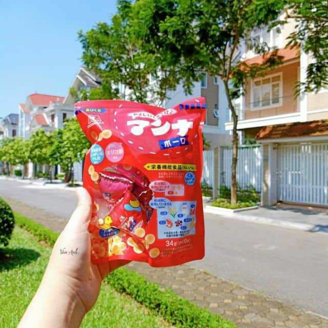 Bánh men sữa Morinaga cho bé ăn dặm từ 7 tháng tuổi