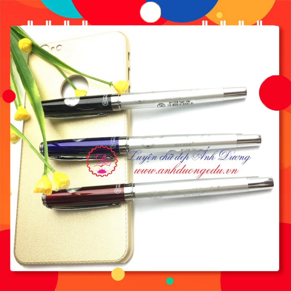 Bút Mài Thầy Ánh Sh008-Bút Máy Luyện Chữ Đẹp - Ngòi Êm Trơn- Ngòi Thanh Đậm- Phù Hợp Mọi Đối Tượng