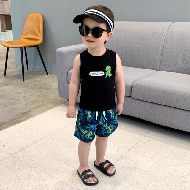 Áo phông ba lỗ cho bé order