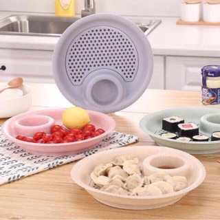 Khay đựng đồ ăn kèm bát  nước chấm xịn