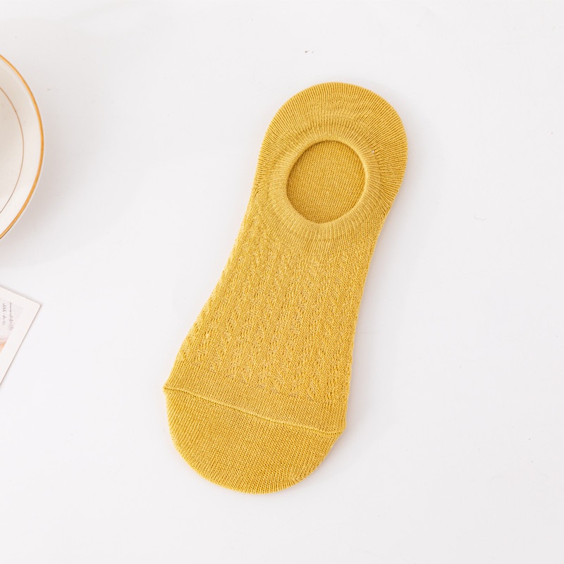 Vớ Cotton Vô Hình Thoáng Khí Thời Trang Mùa Hè Unisex